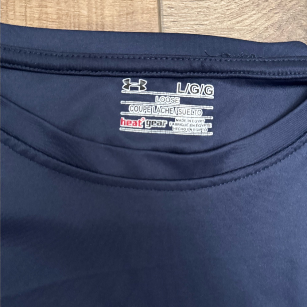 Under Armour Men's Dark Blue Graphic Tee - Picture 3 of 5